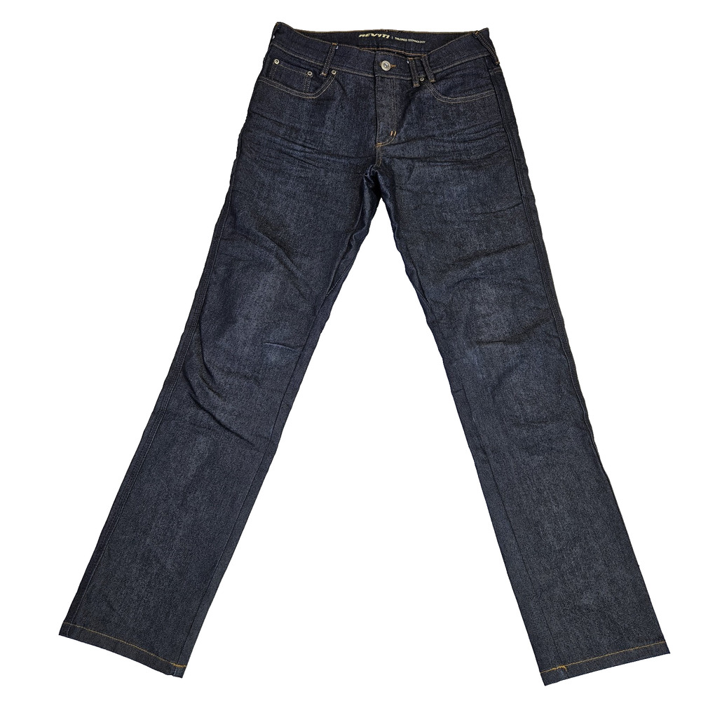 REV'IT Lombard 2 Motorcycle Jeans Mens 32 Cordura Blue Denim Biker Riding Casual - Picture 3 of 16